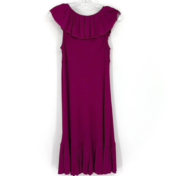 Diane von Furstenberg fucsia pink magenta dress size 4 - Picture 9 of 10